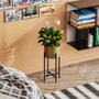 Aberto Design Maceta Decorativa GED-026-A Negro y Dorado